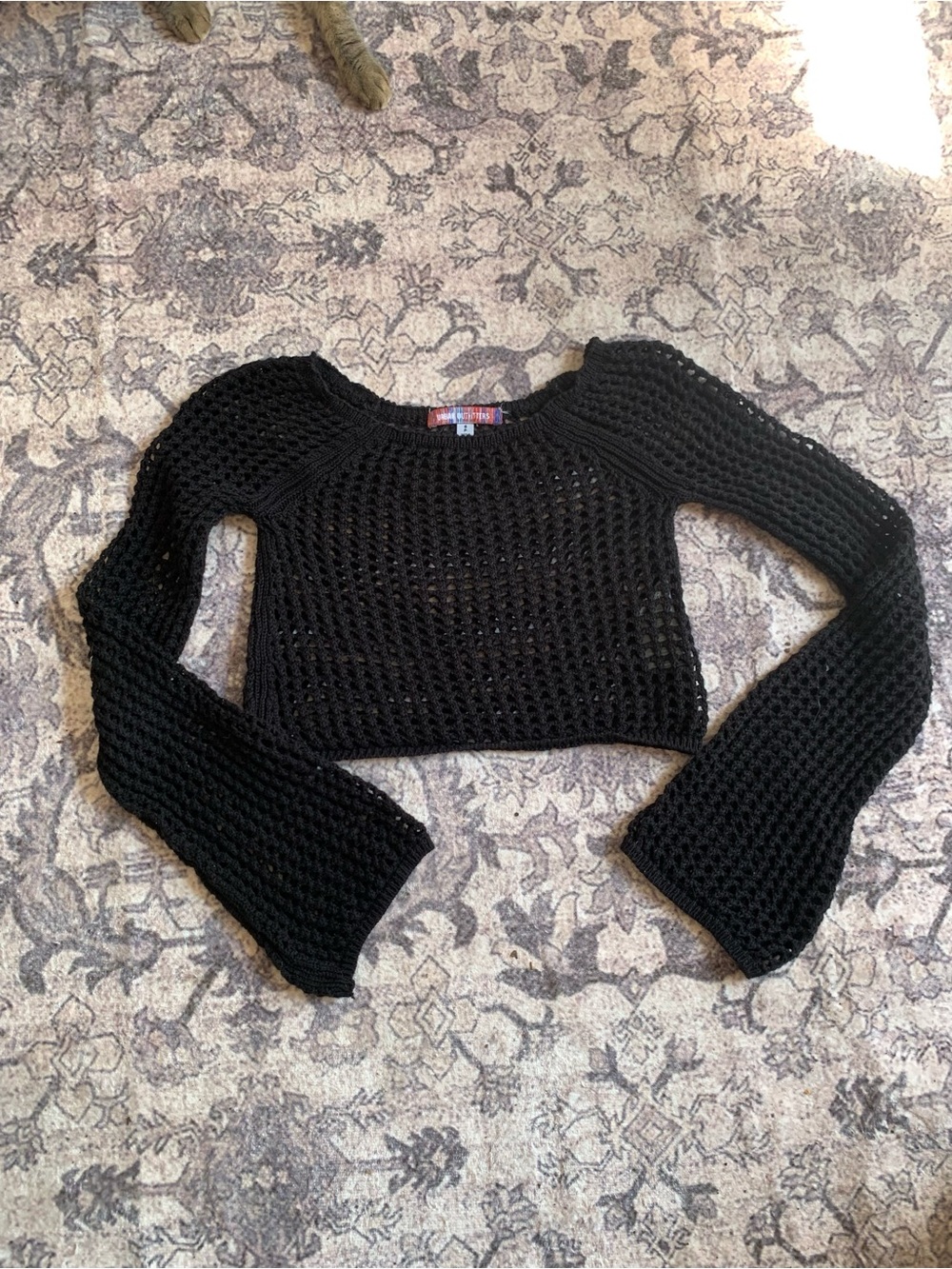 UO Crochet Sweater